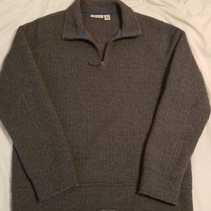 DKNY JEANS Fleece half zip XL